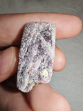 Natural Raw Rhodonite Mineral Specimen Pink Purple Manganese Stone 22g