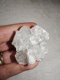 Apophyllite Crystal Cluster with Chalcedony Green Inclusions Natural Mineral 39g