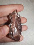 Hematoid Quartz Fire Quartz with Hematite Natural Crystal Specimen 19g