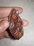 Hematoid Quartz Fire Quartz with Hematite Natural Crystal Specimen 19g