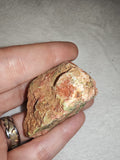 Raw Unakite Natural Pink Feldspar Green Epidote Mineral Specimen 56g