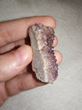 Natural Amethyst Druzy Crystal Cluster on Matrix Raw Mineral Specimen 15g
