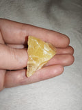 Natural Honey Calcite Raw Yellow Crystal Mineral Specimen 12g