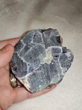 Natural Green & Purple Fluorite with Quartz Mineral Specimen 190g
