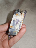 Natural Green & Purple Fluorite with Quartz Mineral Specimen 190g