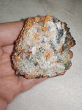 Druzy Quartz on Iron Rich Mixed Mineral Matrix Natural Specimen 147g