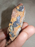 Druzy Quartz on Iron Rich Mixed Mineral Matrix Natural Specimen 147g