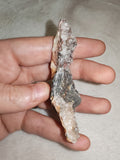 Natural Galena with Druzy Quartz Mixed Mineral Matrix Specimen 64g