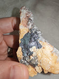 Natural Galena with Druzy Quartz Mixed Mineral Matrix Specimen 64g