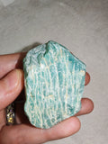 Natural Rough Amazonite Crystal Mineral Specimen Green Feldspar 87g