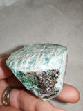Natural Rough Amazonite Crystal Mineral Specimen Green Feldspar 87g