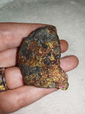 Peacock Ore Chalcopyrite Rainbow Iridescent Mineral Specimen 57g