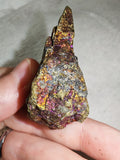 Peacock Ore Chalcopyrite Rainbow Iridescent Mineral Specimen 57g