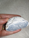 Angelite Rough Natural Blue Anhydrite Mineral Specimen 99g