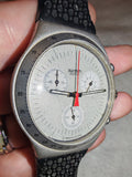Vintage Swatch Irony Chrono Time Cut YCS1005 1996 Aluminium Watch