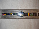 Vintage Swatch Musicall Europe in Concert SLB101 Jean Michel Jarre 1993