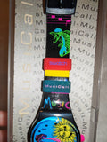 Vintage Swatch Musicall Europe in Concert SLB101 Jean Michel Jarre 1993