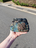 Natural Labradorite Hand Carved Landscape 1.6kg Statement Piece