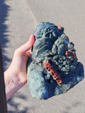 Large African Bloodstone Hand Carved Mountain Landscape 2.8kg