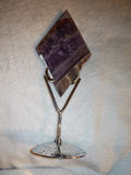 179g Dream Amethyst Mexican Crazy Lace Agate Polished Freeform Slab Slice