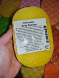Sponge soaps - choose your fragrance