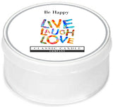 Be Happy Classic Candle MiniLight Votive Candle – Hand Poured UK Scented 10-12hr