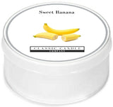 Sweet Banana Classic Candle MiniLight Votive Candle – Fruity Scented 10-12hr