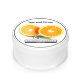 Sage and Citrus Classic Candle MiniLight Votive Candle – Fresh Scented 10-12hr