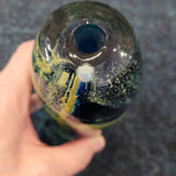 Vintage Signed Mdina Sea & Sand Glass Spill Vase Malta 14cm #22