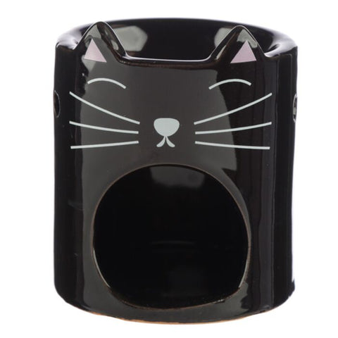 Feline Fine Cat Shaped Ceramic Oil Burner