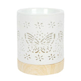 Butterfly cut our burner