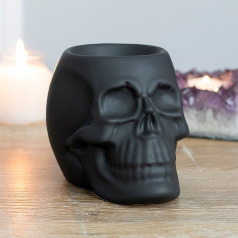 Black skull burner