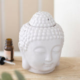Small grey Buddha head burner