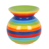 Rainbow stripe burner
