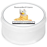 Sunwashed Linen Classic Candle MiniLight Votive Candle – Fresh Linen Scented 10-12hr