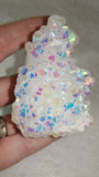 Angel Aura Quartz Crystal Cluster on Matrix 162g Rainbow Iridescent Specimen - Piece #1