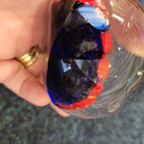 Vintage Millefiori Art Glass Paperweight Multicolour Flower Cane 430g #7