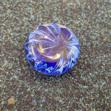 Glass art paperweight small #105 120g 5cm circular 2cm tall