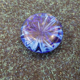 Glass art paperweight small #105 120g 5cm circular 2cm tall