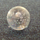 Large Handcrafted Controlled Bubble Art Glass Paperweight #69