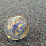 Handcrafted Multicoloured Swirl Art Glass Paperweight #77