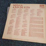 Schumann Schubert Songs and Duets Historical Vocal Vinyl LP SAGA 7007
