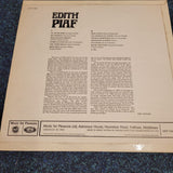 Edith Piaf Self Titled UK Vinyl LP La Vie En Rose No Regrets MFP 1396
