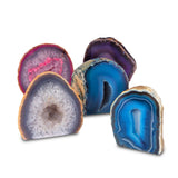 3-4" Agate Geodes: Pink