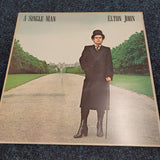 Elton John A Single Man 1978 UK Gatefold Vinyl LP Rocket TRAIN 1
