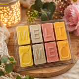 Melt Me Luxury Chunky Wax Melt Block | Highly Scented Snap Bar | Home Fragrance | Soy Wax