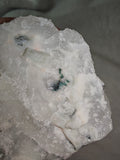 Quartz & Calcite Cluster with Green Inclusions - #16