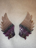 Fluorite Wings with Unicorn Display Stand