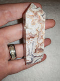 Crazy lace agate tower. Tower #60