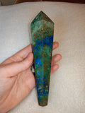 Chrysocolla & Malachite Wand - 290g